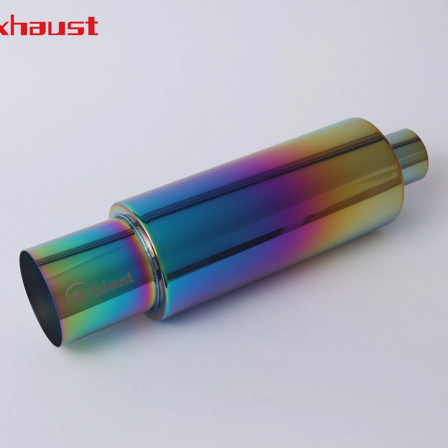 Exhaust Muffler Exhaust Tip Ss201 Mirror Polished ID 4'' Od 5''