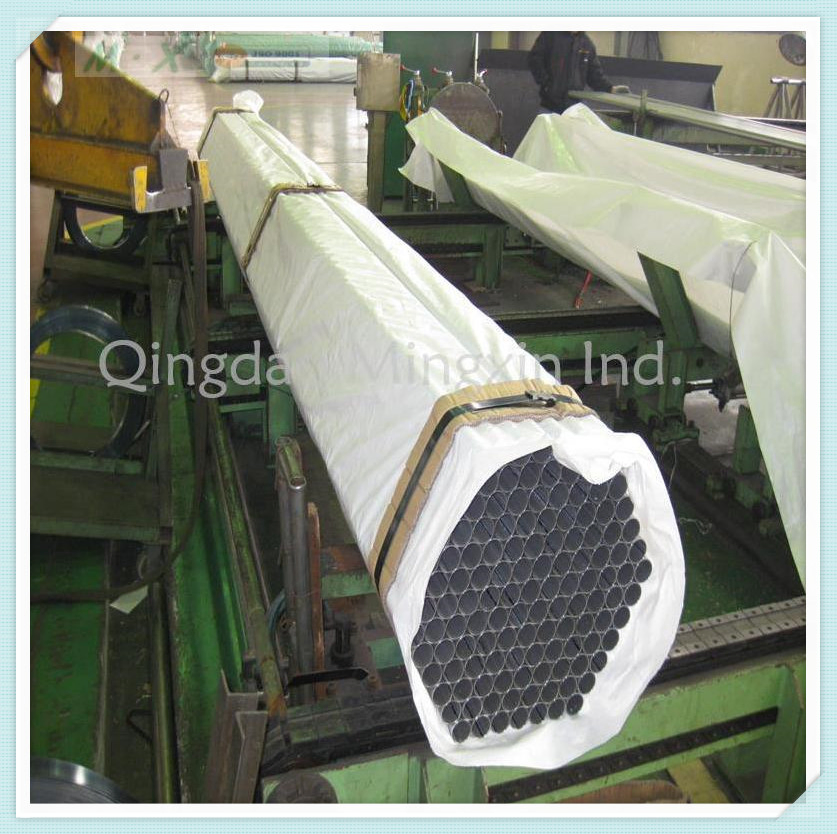 Dx53D SA1d ERW Aluminized Steel Tubing Muffler Tube Sliencer Tubo Straight Exhaust Pipe