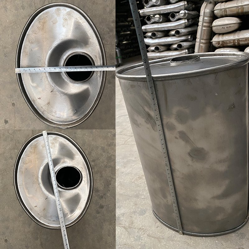 Universal High Quality Exhaust Muffler with High Performance Silencer
