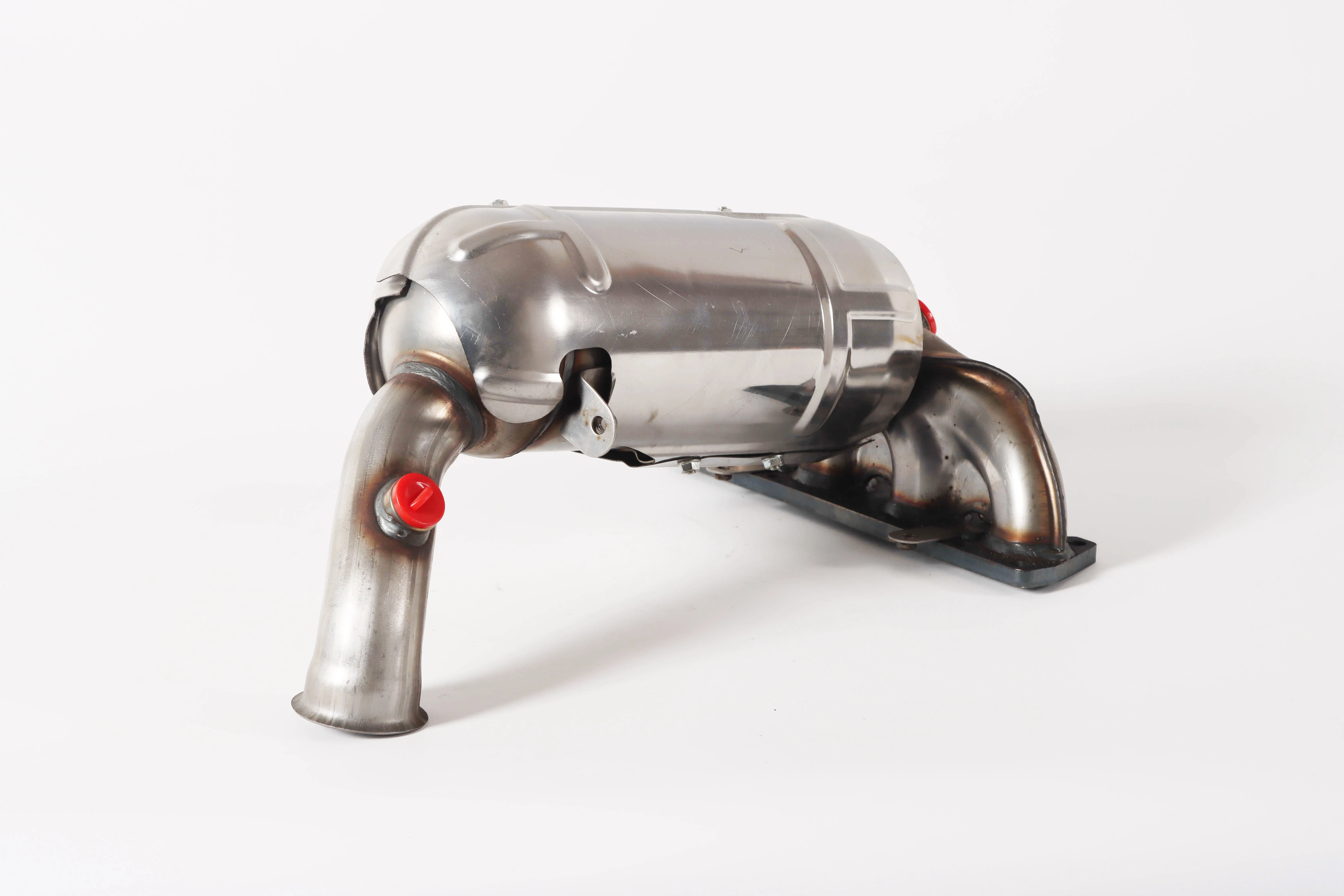 Yfcat Euro Lll Eurolv Euro V Stainless Steel Automotive Ceramic Core Catalytic Converter Suitable for Oriental Citroen C4