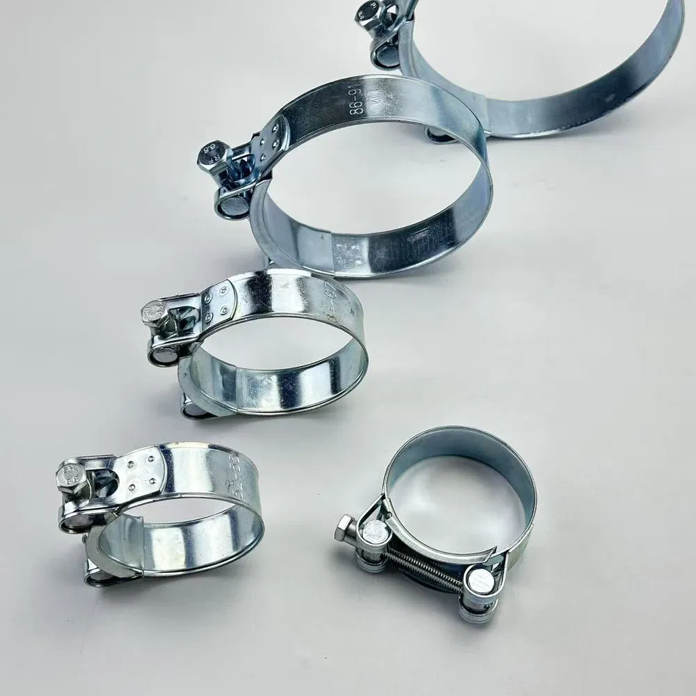 Heavy Duty Single Bolt Exhaust Pipe Clamp for Water Supply and Drainage Engineering