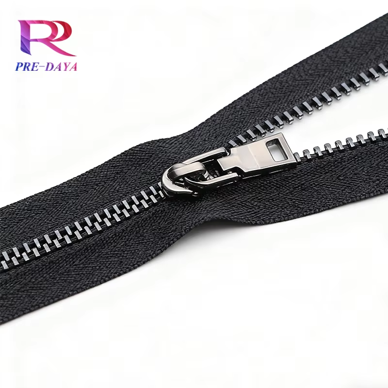 High Quality NO.5 Brass Teeth Open End Zipper Smooth Bronze for Apparel Copper Zipper