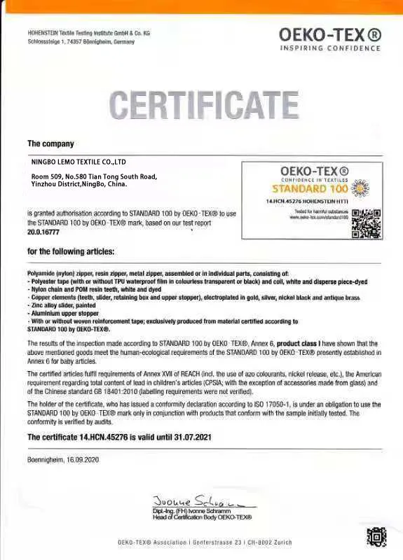 ISO Certification