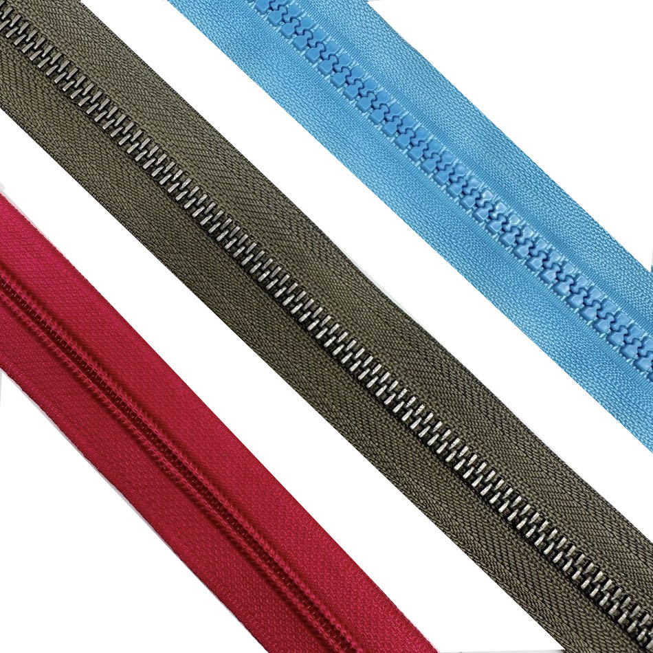 Custom Factory Resin Zipper Close Open End Vislon Plastic Zippers for Garment Shoes Home Textile Garment