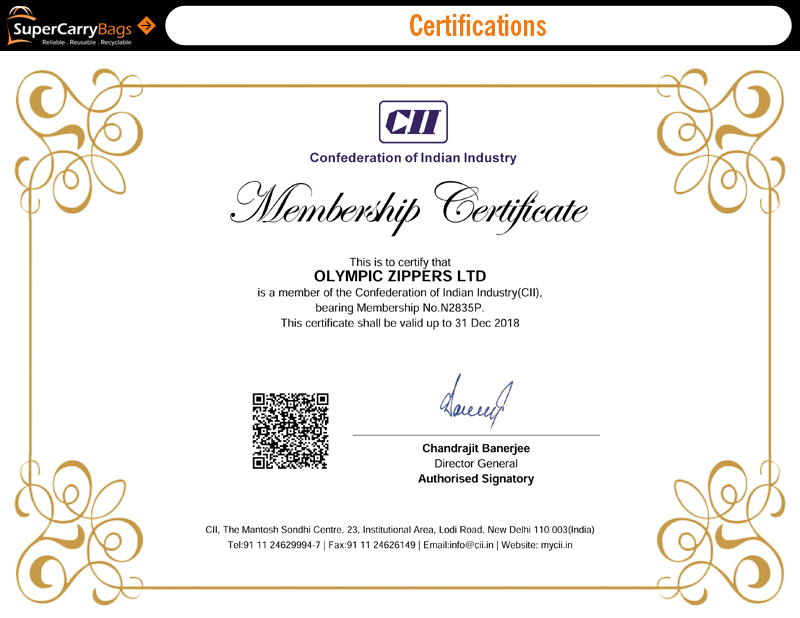 Certifications
