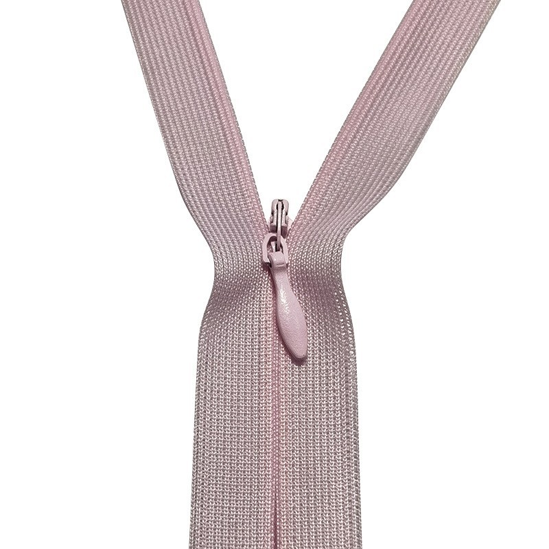 KDK3# Lace Close-End Invisible Nylon Zipper Auto Lock Slider Excellent Quality Lock Pillow Home Visit Clothing Dress Accessories