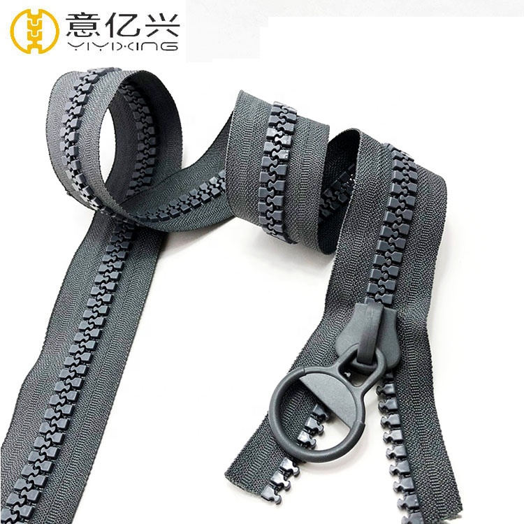 YYX High Quality Molded Heavy Duty #30 #20 Giant Resin Plastic Zipper for Tent
