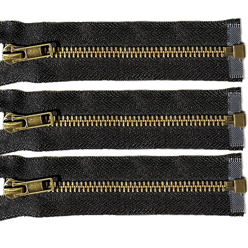High Quality Custom M5# Y Aluminum Teeth Open End Auto-Lock Slider Metal Zipper Shoes Jeans Clothes Garments