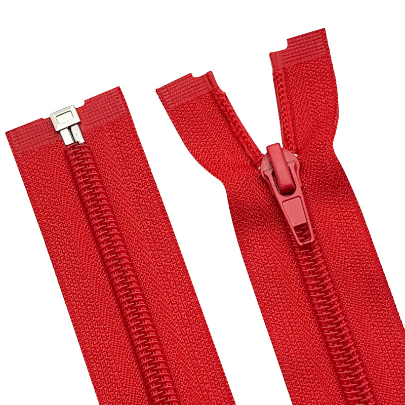 Factory Price 3# 5# Auto Lock Open End Nylon Separating Zipper for Garment