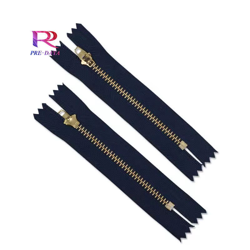 Custom Brass Zipper