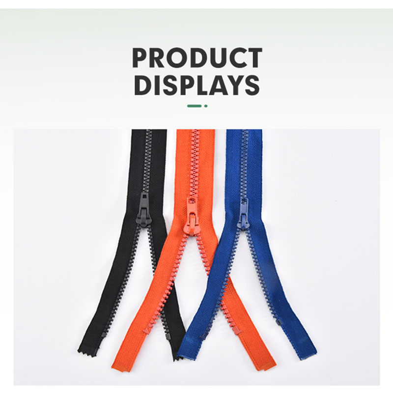 UL Certificate Flame Retardant Plastic Zipper Aramid Fire Resistant FR Fireproof Vislon Zipper for Fire Suit Firefighter Uniform