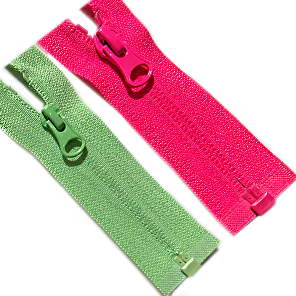 Wholesale Factory ODM Custom Length Open-End #3 #5 #7 #8 #10 Nylon Zipper for Bags Garments Suits Shoes