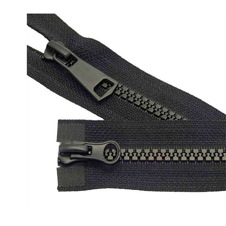Factory Supply TPU Waterproof Plastic Zipper for Sport Wear and Coats