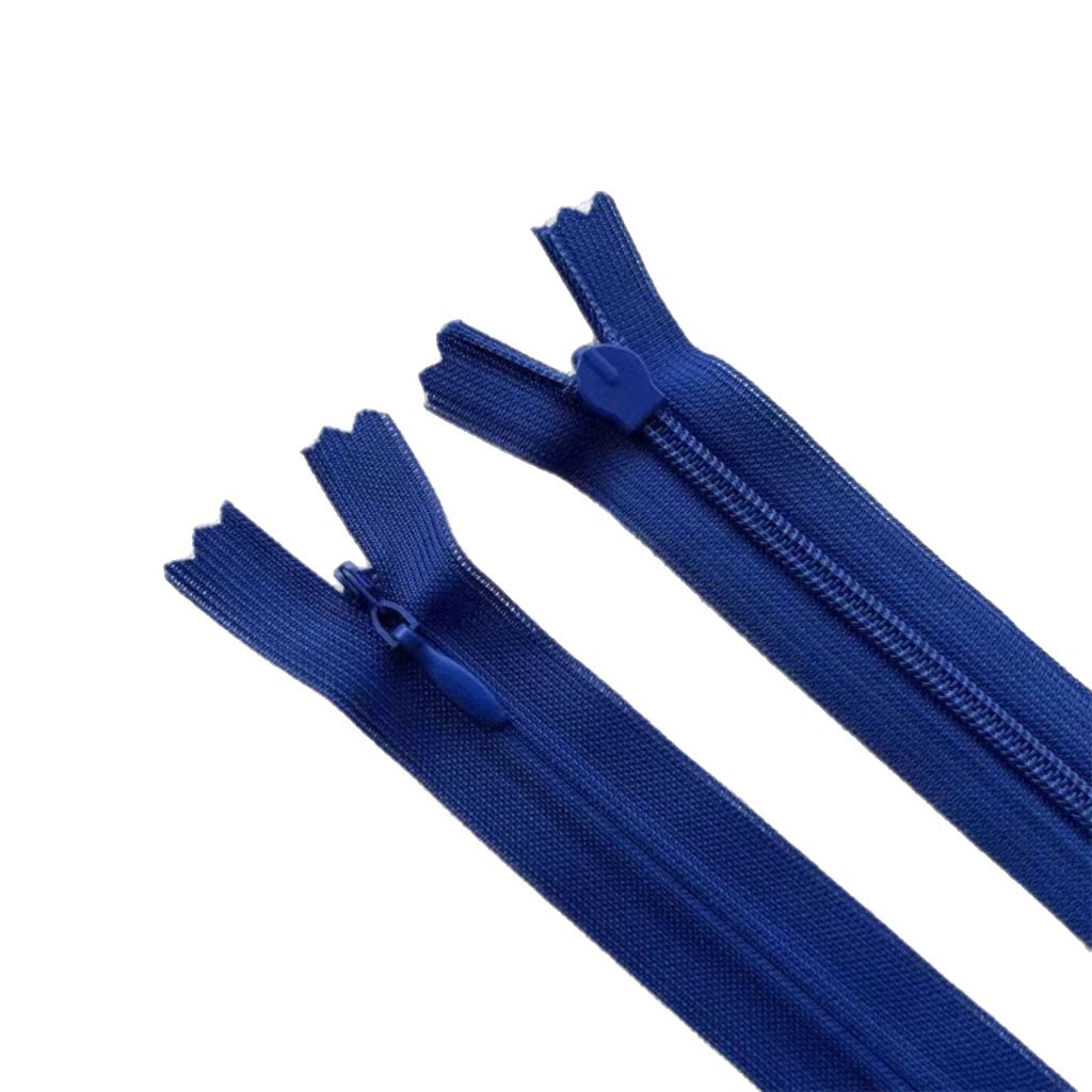 3# Close-End Nylon Invisible Zipper with Auto Lock Slider for Bags &amp; Garment &amp; Home Textile