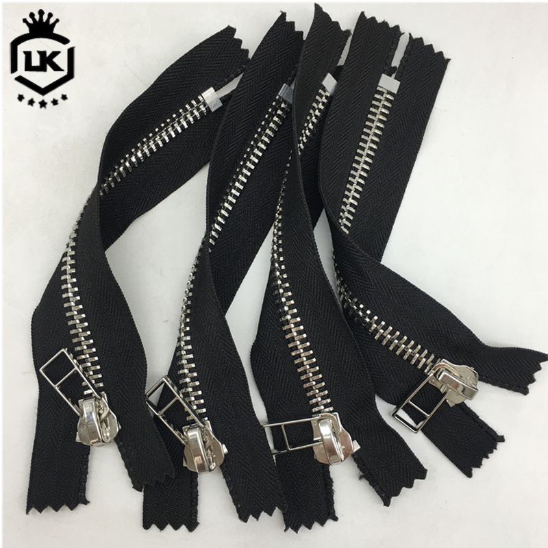 Lanke Aluminium Zipper With DTM Zipper Tape Black Alum Zips Use for Aluminium Foil Resealable Zipper Bag