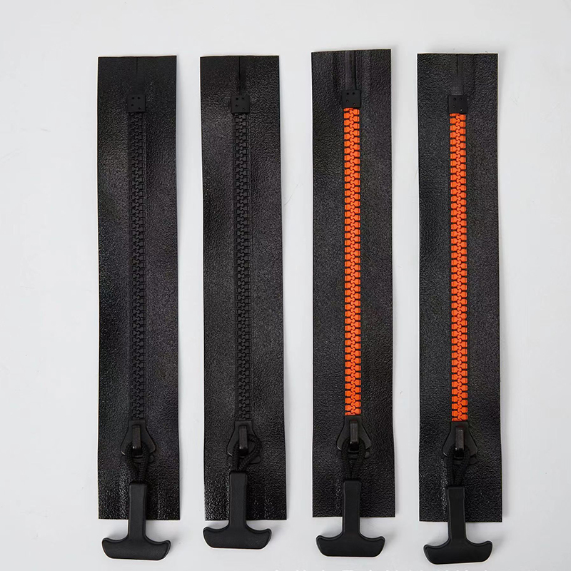 Heavy Duty Airtight Waterproof Zipper Seamless Press Glue Waterproof Zippers Custom Color For Dry Bag Outdoor Waterproof Clothe