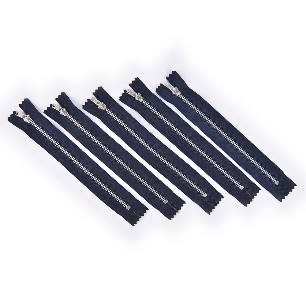 Wholesale Factory Custom 4# Metal Zipper Close End Aluminum Zips for Backpacks
