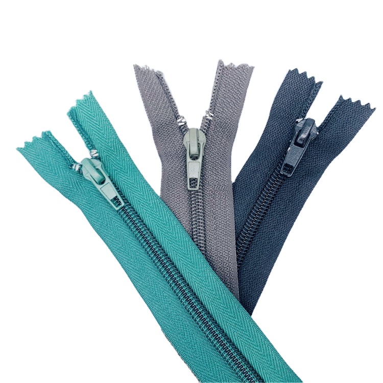 3# Nylon Zipper High Quality Hot Sales Nylon Coil Zipper by Yard
