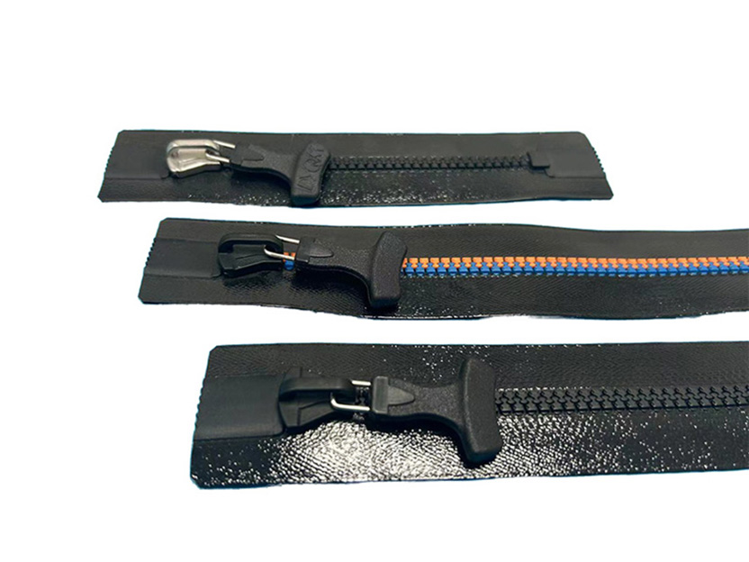 6# 4cm IPX8 Waterproof Airtight Hermetic Laminated TPU Double Closed-End Zipper Non-Lock Slider SGS Certified for Sportswear