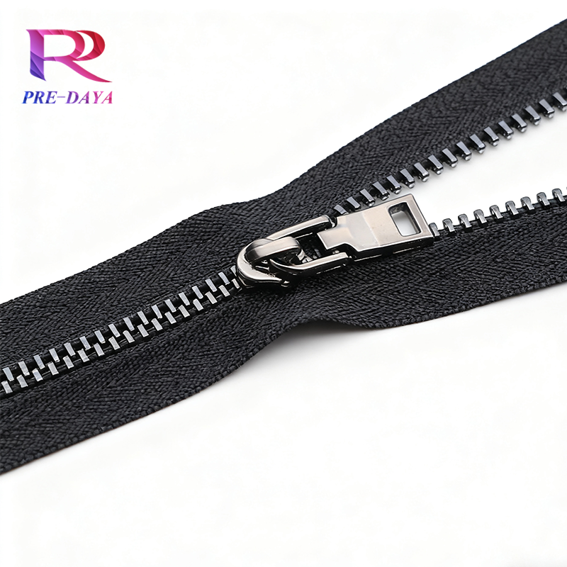 High Quality NO.5 Brass Teeth Open End Zipper Smooth Bronze for Apparel Copper Zipper
