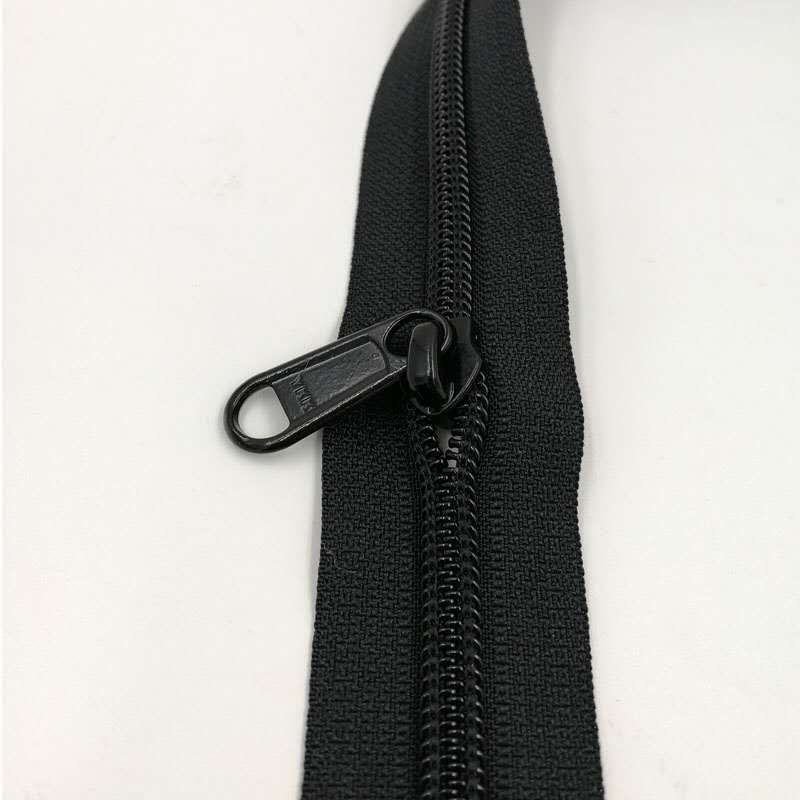 Plastic Teeth Zipper Resin Zipper Opening Open Tail Closed Tail Closed Wholesale Injection Molding Plastic