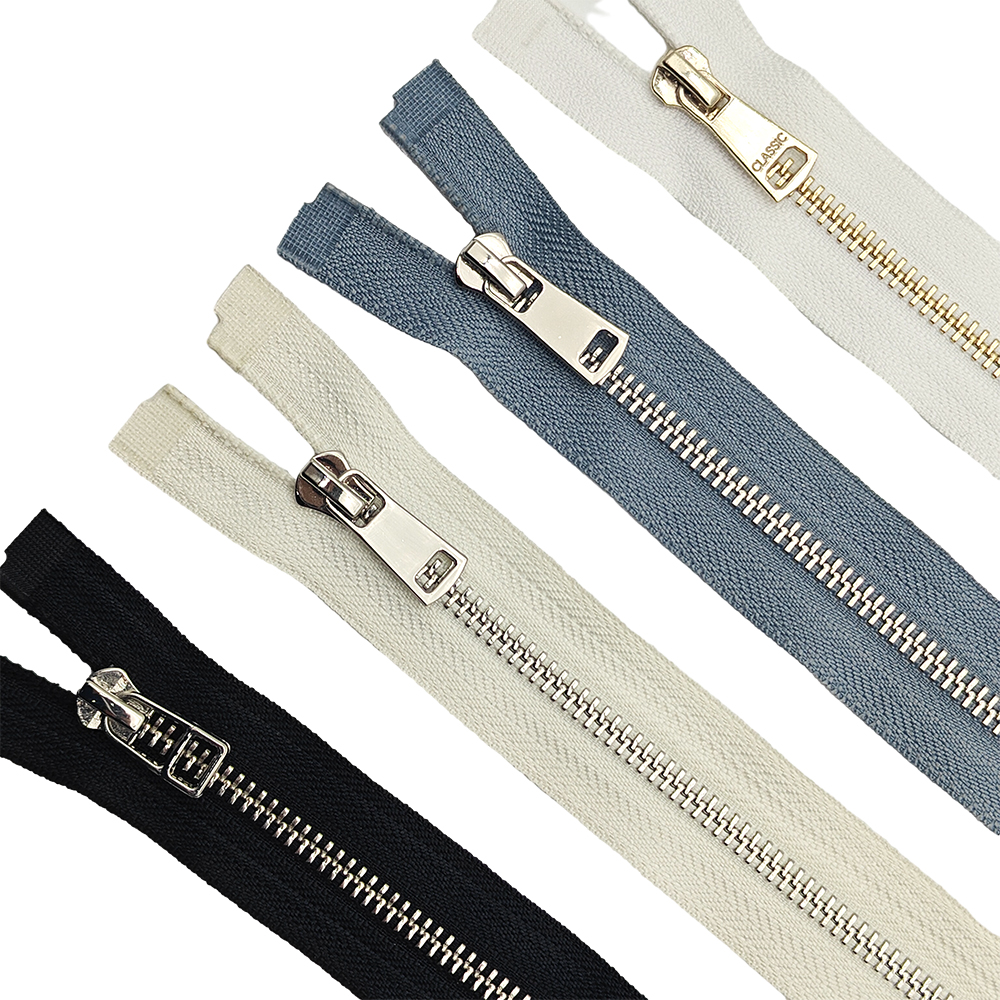 Metal Zipper Close-up 3