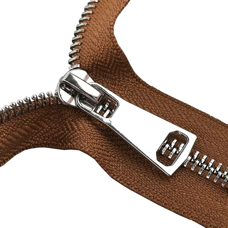 Wholesale Factory Custom Jacket Zippers Double Slider Open Closed End #3 #5 #8 Zinc Alloy Metal Zipper