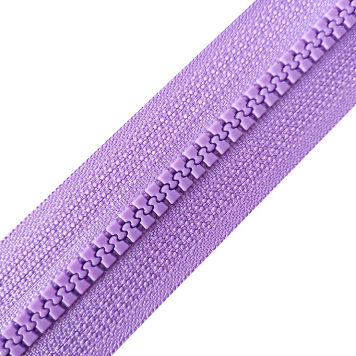 SAS Wholesale Vislon Zipper 3# 5# 8# Custom Long Chain Color Tape Open-end Plastic Resin Zipper