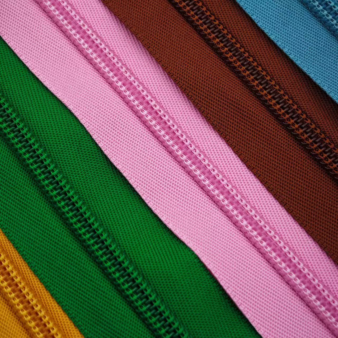 Wholesale Custom for Selvage 5# Nylon Invisible Auto Lock Slider Close-End Zipper for Bags Garments Shoes Home