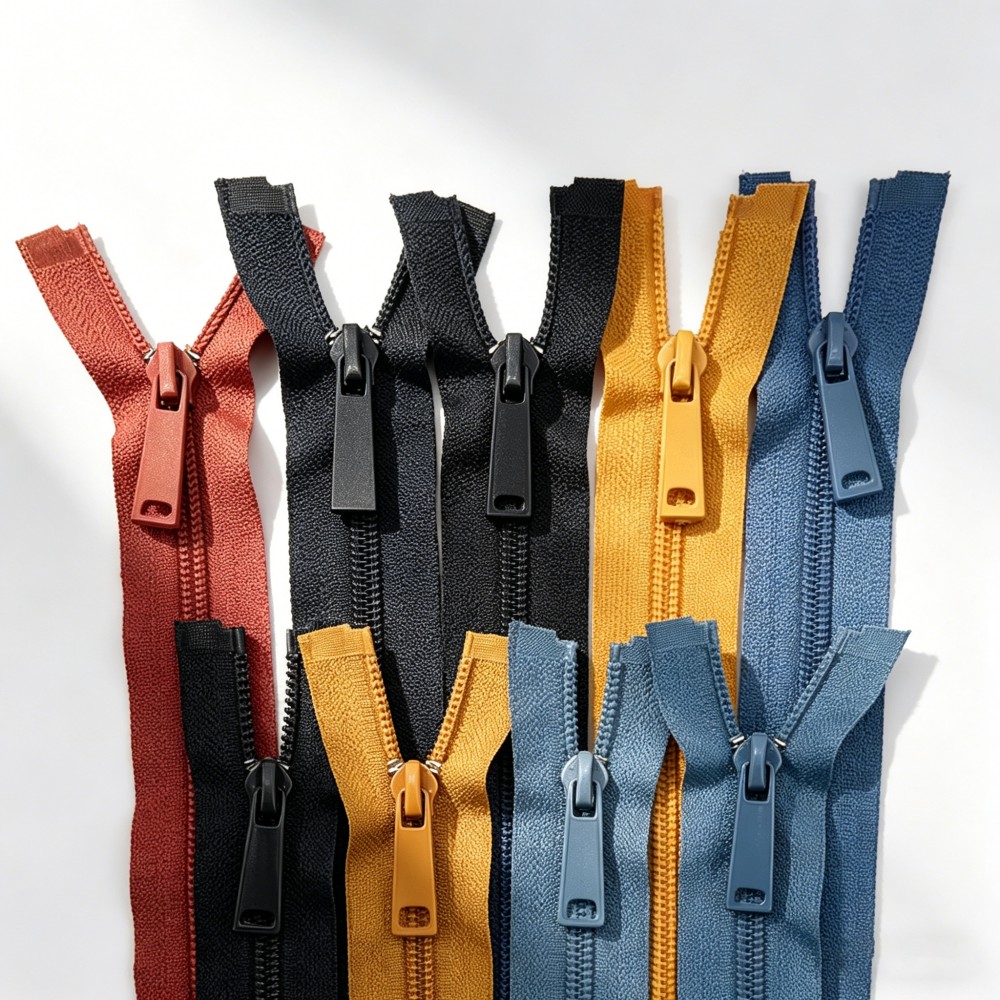 Wholesale Eco-Friendly Recycled SBS Nylon Open-end Zipper #3 #5 #8 High Strength Customizable Certified Jackets Coats Garments