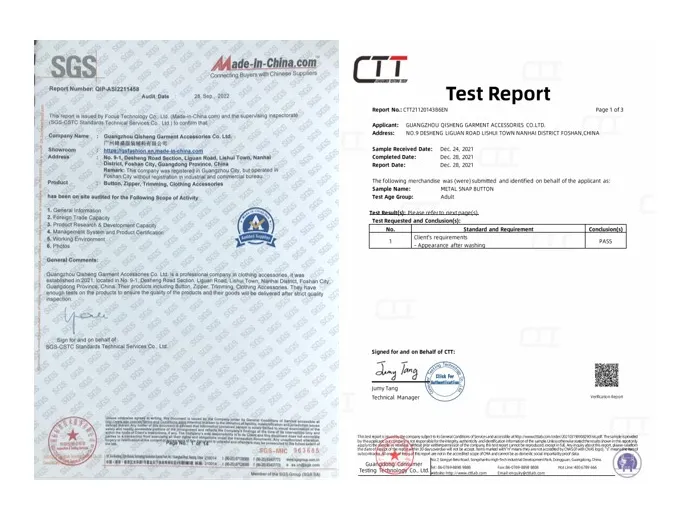 Certificate 1