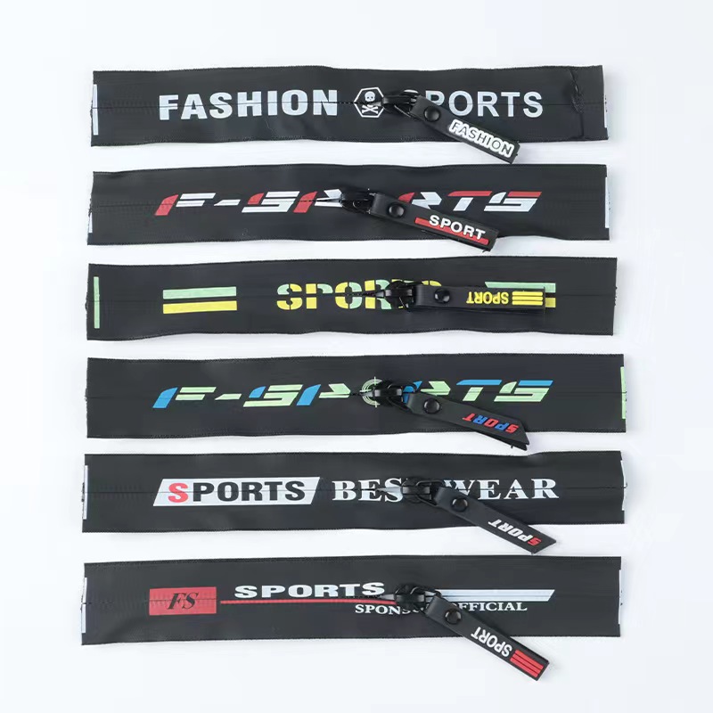 Factory Custom Eco-Friendly Logo 5# Open-End Zip Multi-Purpose Nylon Waterproof Zipper for Water Sports Bags Made PU TPU PVC
