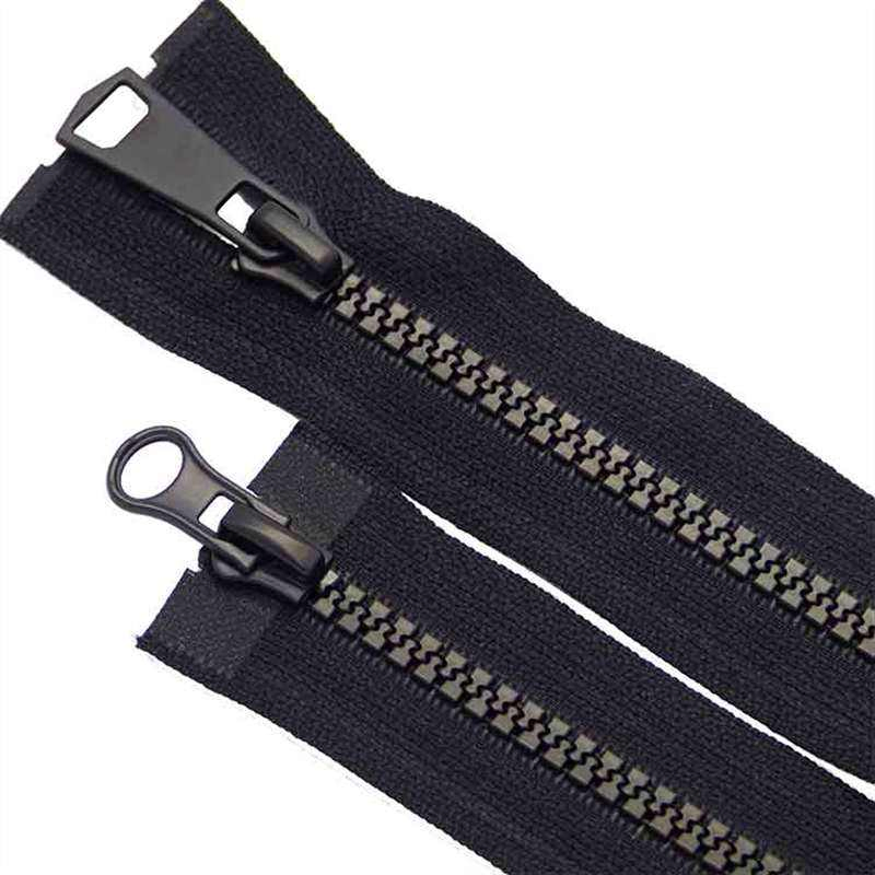 Factory Supply TPU Waterproof Plastic Zipper for Sport Wear and Coats