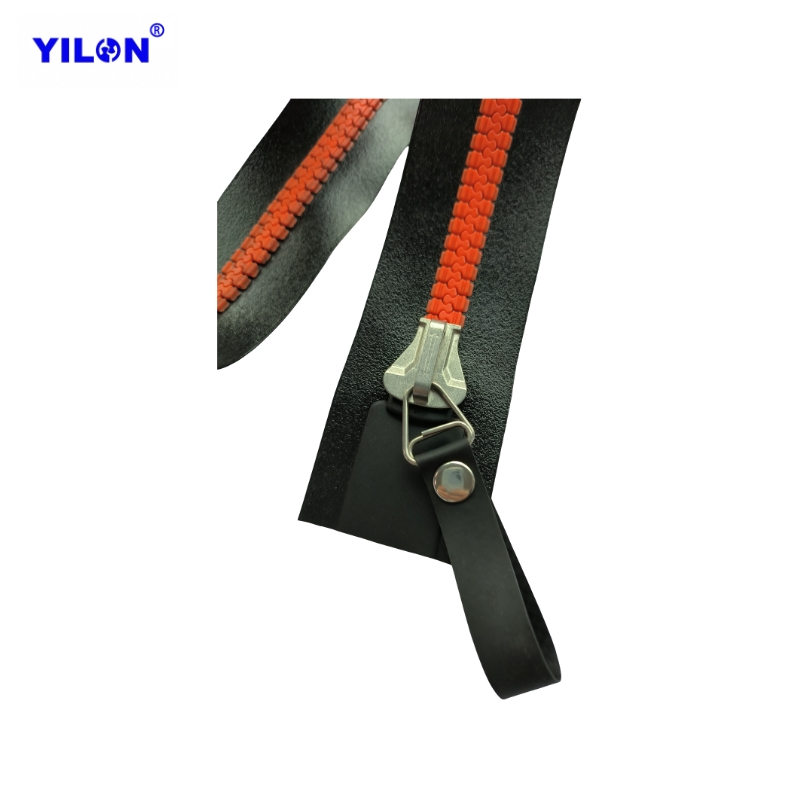 Orange Airtight TPU Zipper For Isolation Capsule Stretcher, Weldable Hermetic Seal, YILON Diving Suit &amp; Ice Bag