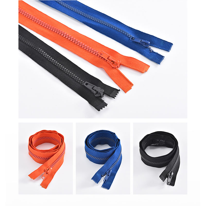 UL Certificate Flame Retardant Plastic Zipper Aramid Fire Resistant FR Fireproof Vislon Zipper for Fire Suit Firefighter Uniform
