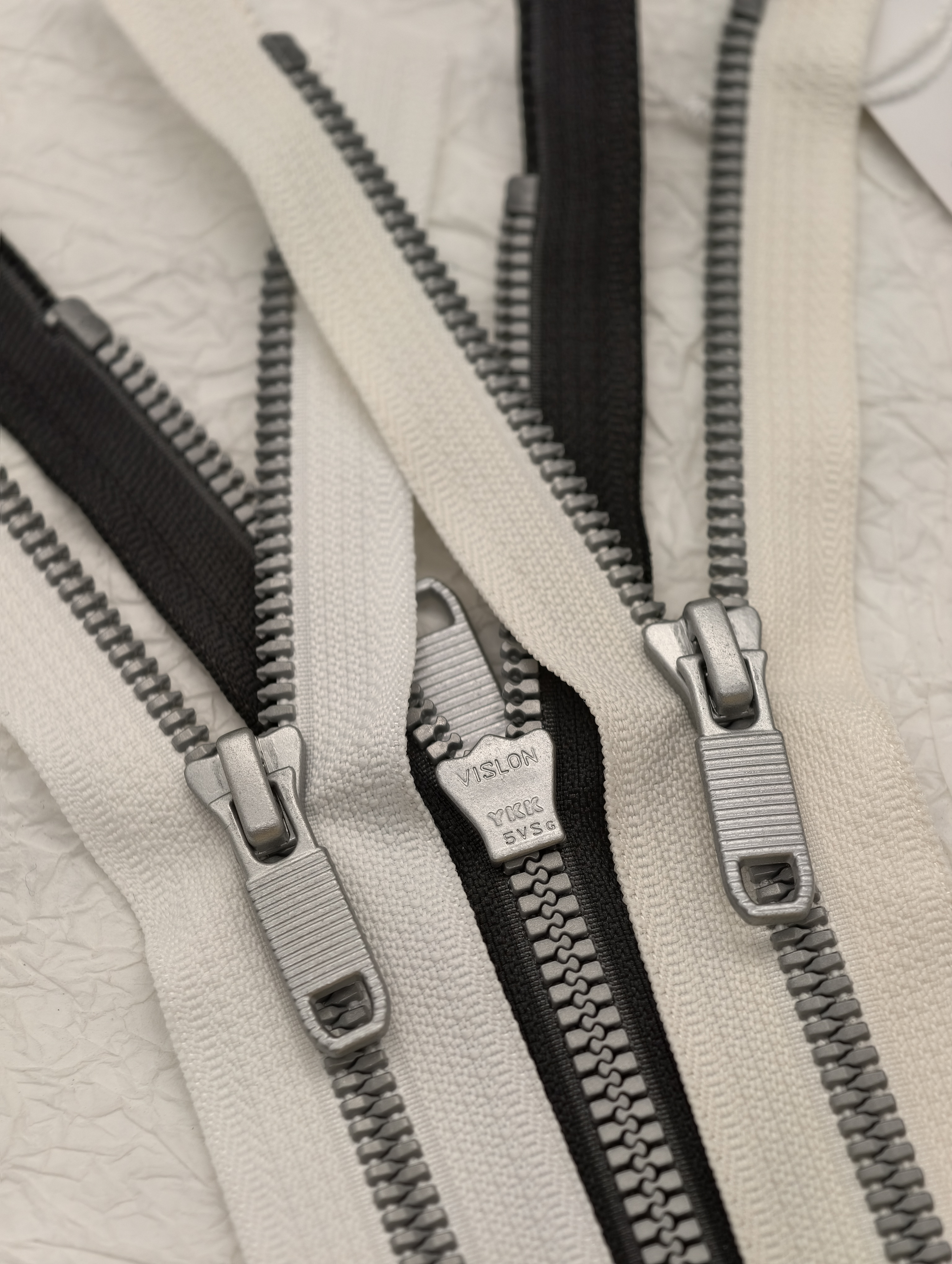 For 3#5#8#10# Metallic-inspired Color Aluminum Open-end Zipper
