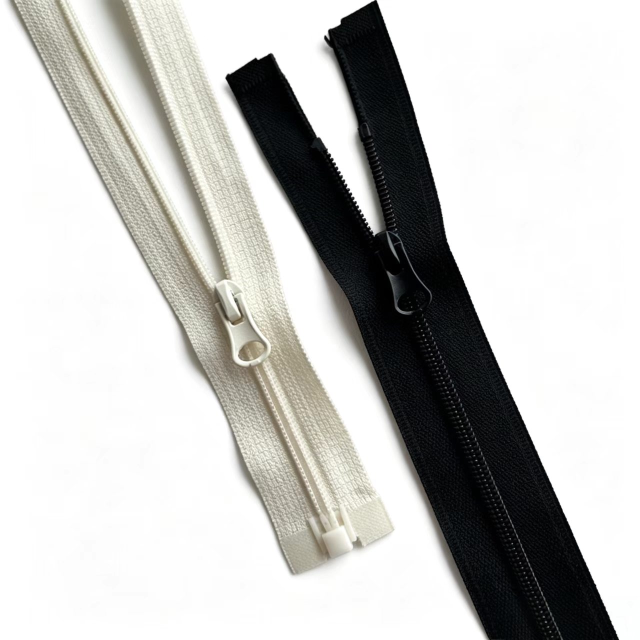 No 3 Nylon Zipper For Solid Breathable Regular Injection-Molded Glued Open-End Sun-Protection Clothing Outerwear Placket