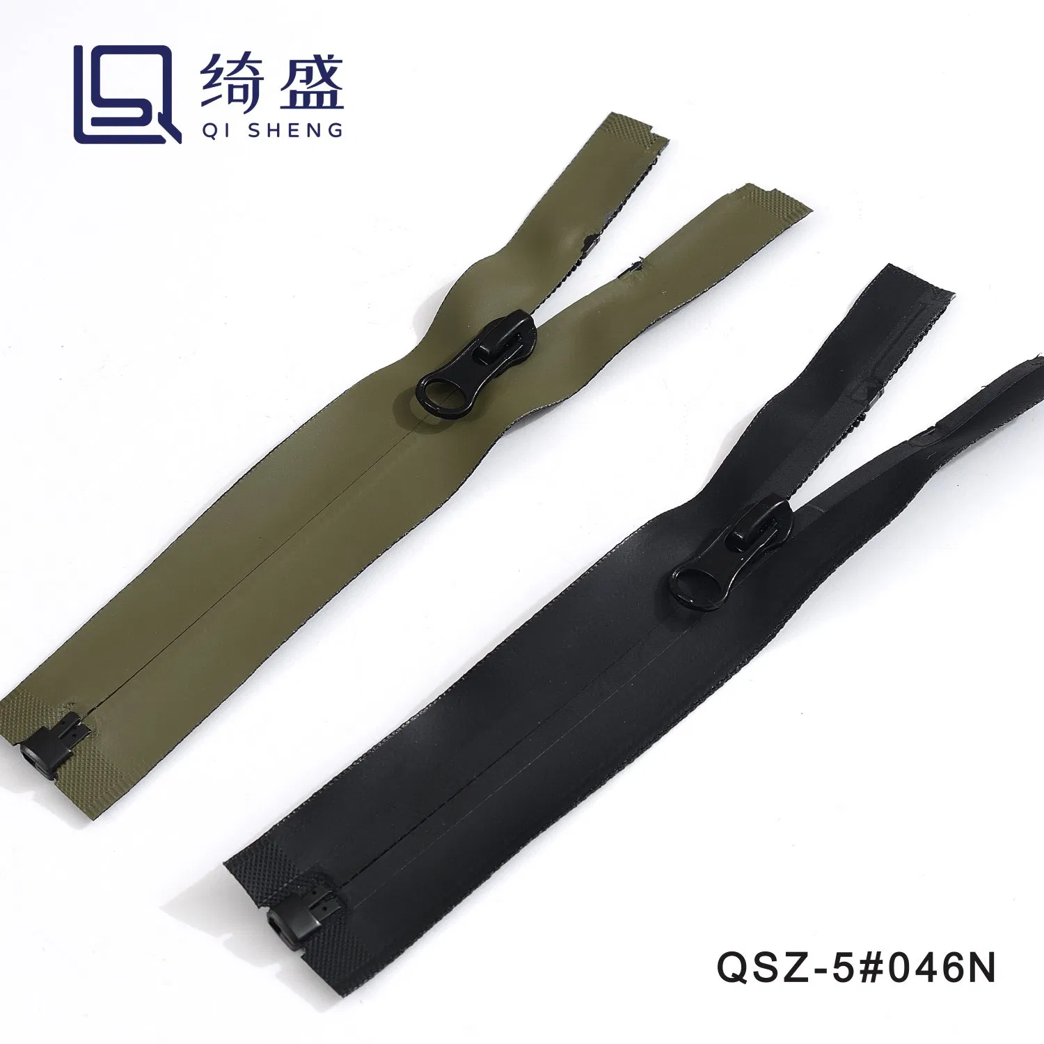 Waterproof Multi-Color PU PVC TPU Jacket 3#5# Nylon Zipper