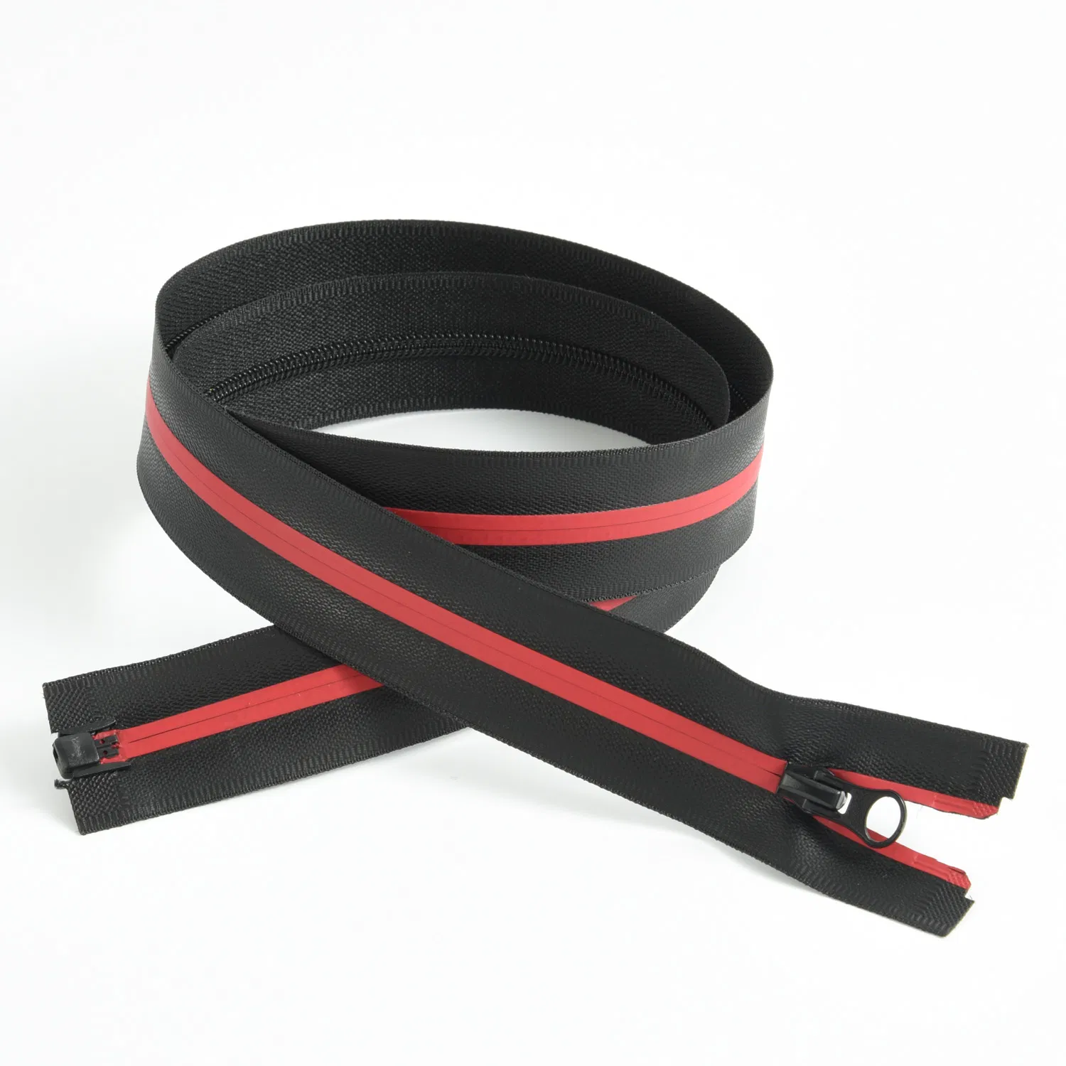 Manufacture 5# Nylon PU or TPU Waterproof Zippers Double Sliders Invisible Sewing Zipper