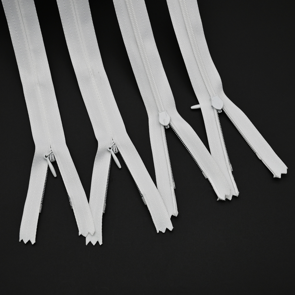 Factory Stock ZIPPER 3# Invisible Nylon Pant / Skirt / Dress / Upholstery Zipper