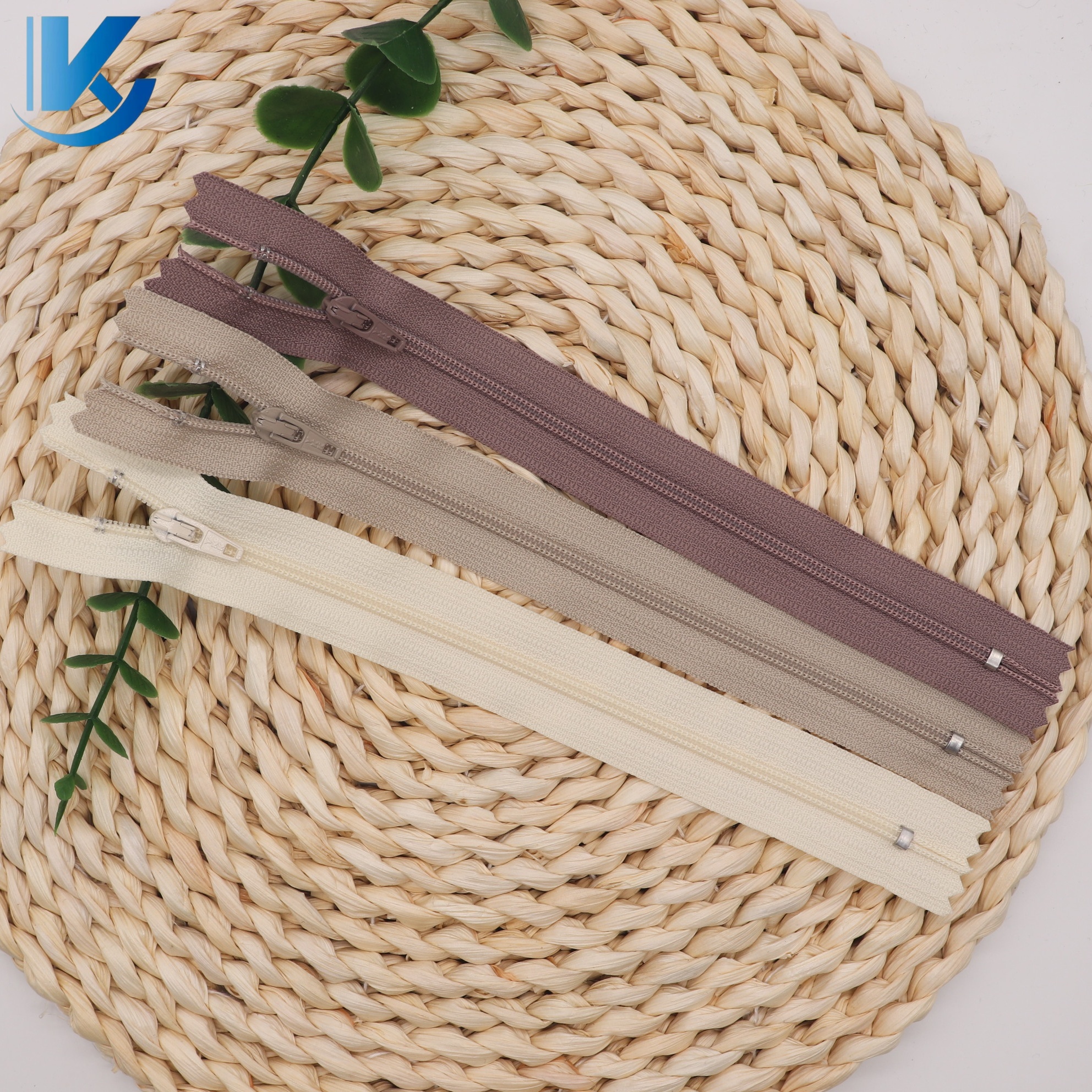 Stock Original YKK3 # Zipper Nylon Closed Zipper 20cm 15cm High-quality Suit Pants Zipper Original YKK Zipper