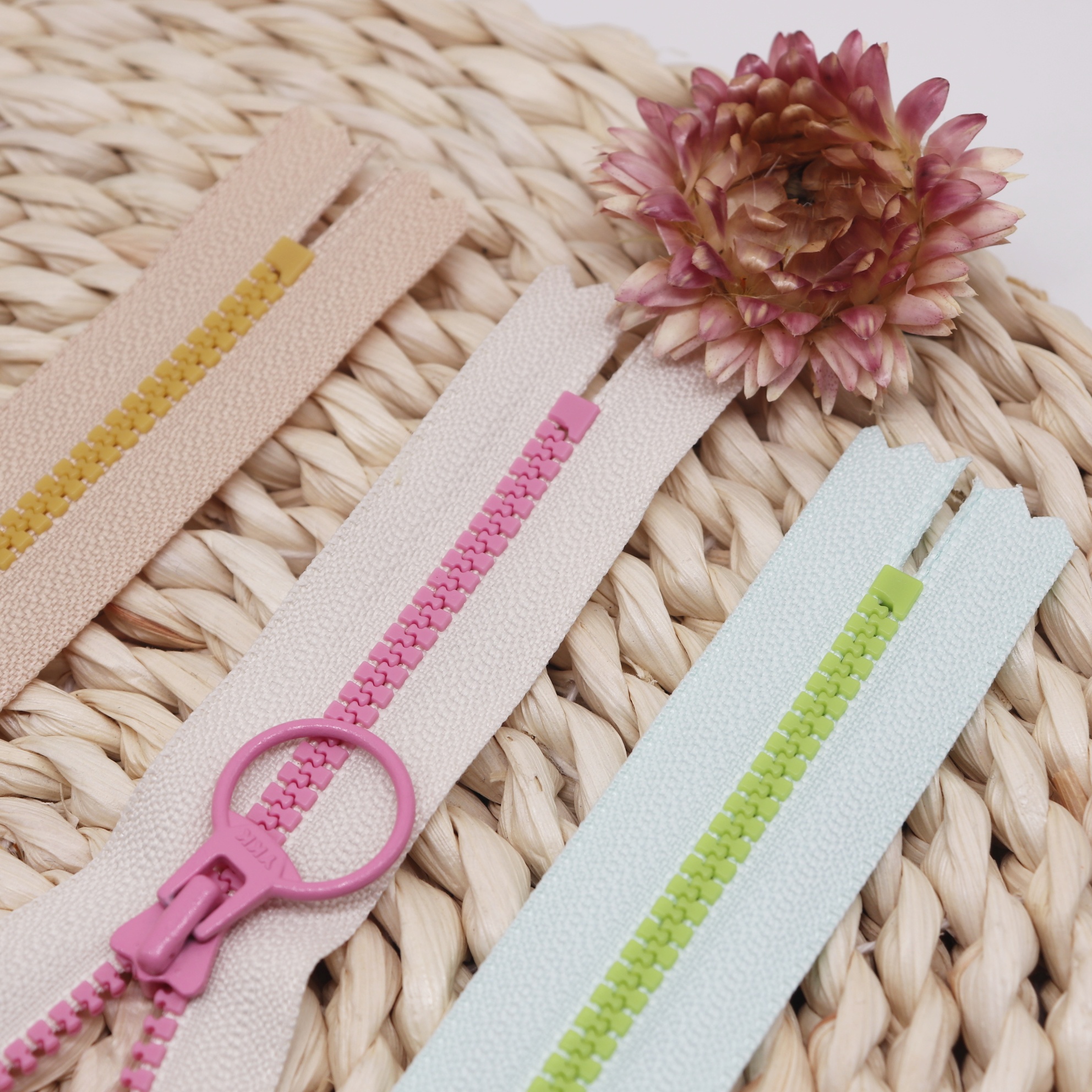 3# Original YKK Vislon Zipper Macaron Colors Close-end High Quality Zippers For Bags &amp; Children's Clothing