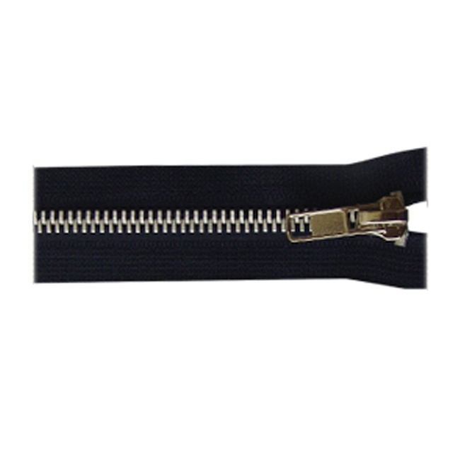 OZL High Quality Close-End Auto Lock Aluminum Teeth Metal Zipper 100mm Length for Shoes &amp; Bags Wholesale