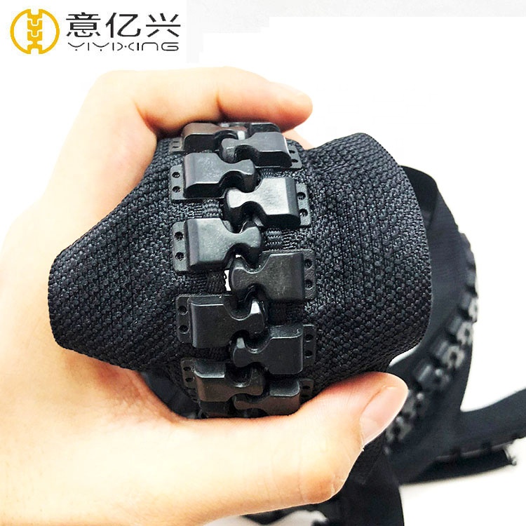 YYX High Quality Molded Heavy Duty #30 #20 Giant Resin Plastic Zipper for Tent