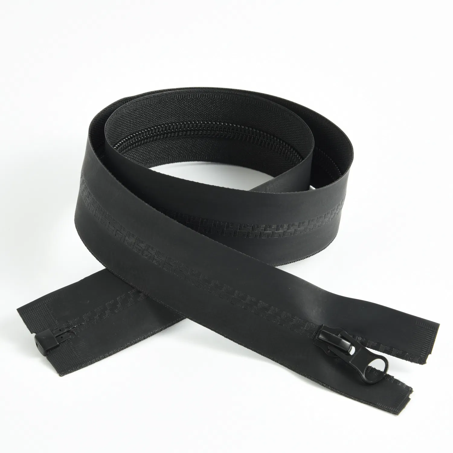 Manufacture 5# Nylon PU or TPU Waterproof Zippers Double Sliders Invisible Sewing Zipper