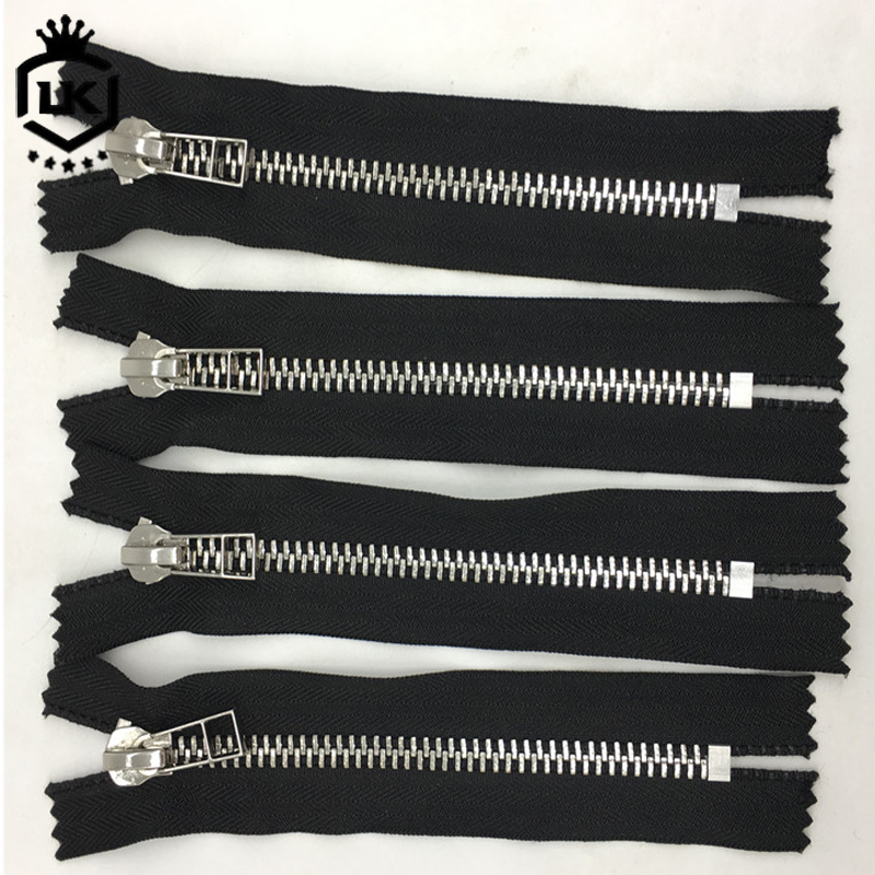 Lanke Aluminium Zipper With DTM Zipper Tape Black Alum Zips Use for Aluminium Foil Resealable Zipper Bag