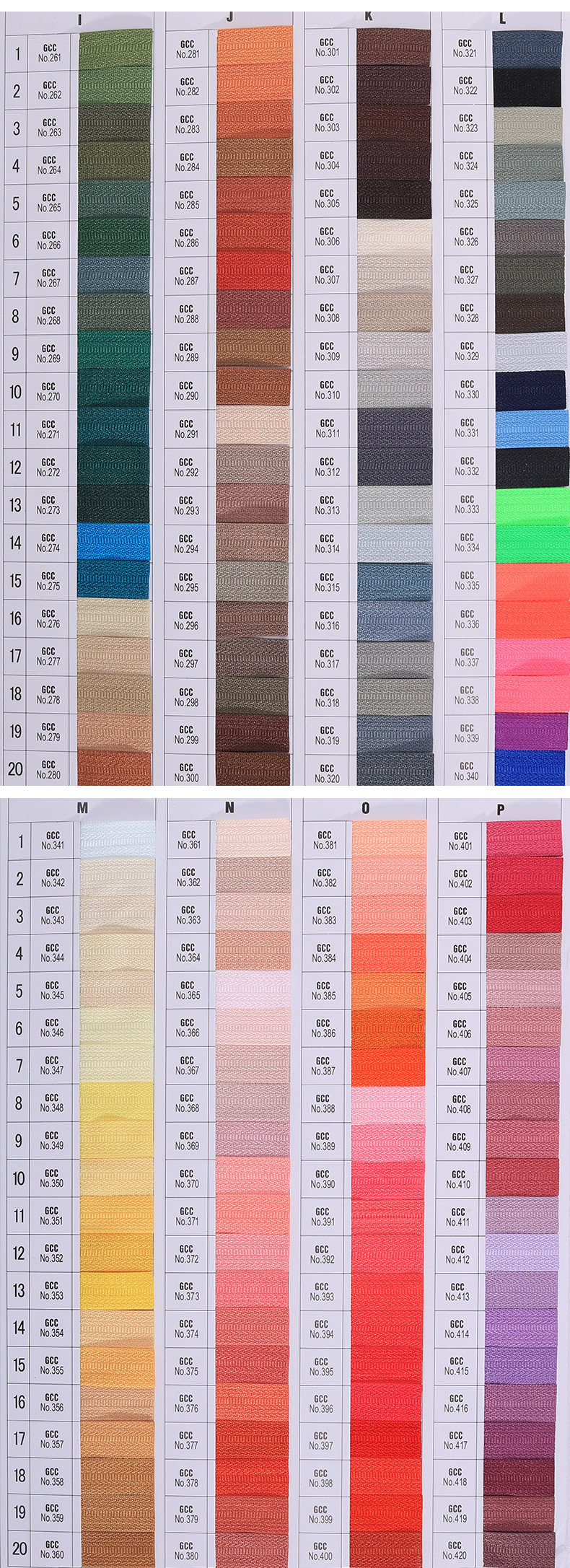 Quality Nylon Zippers