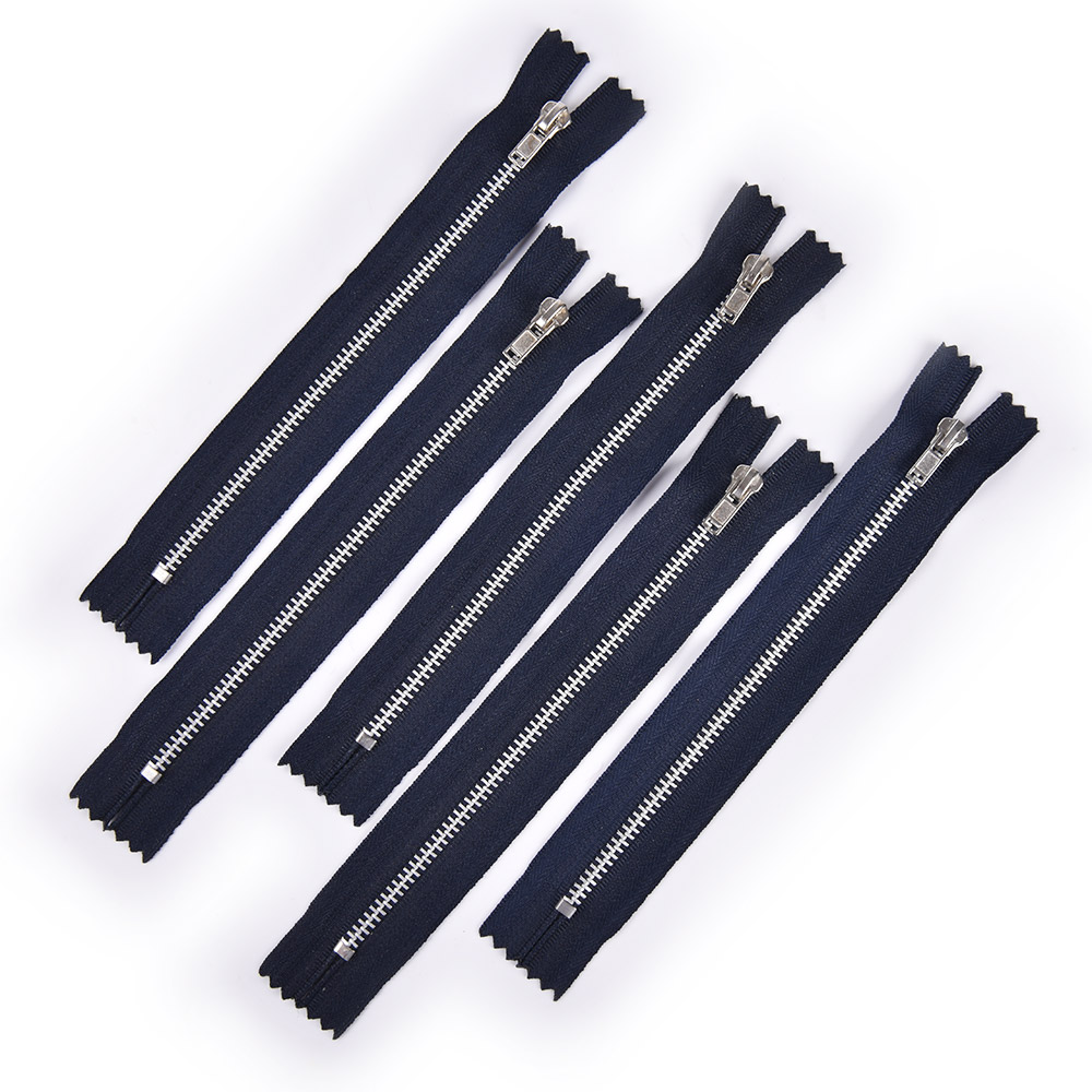 Wholesale Factory Custom 4# Metal Zipper Close End Aluminum Zips for Backpacks