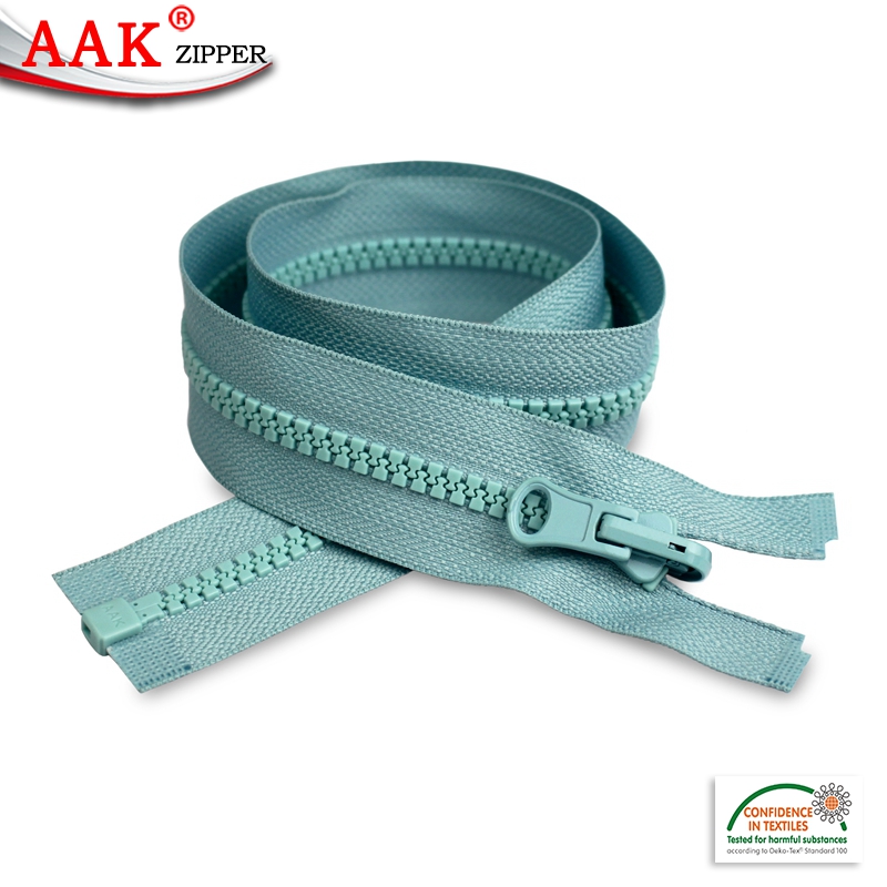 Zipper 5# Plastic Vislon zipper reversible slider