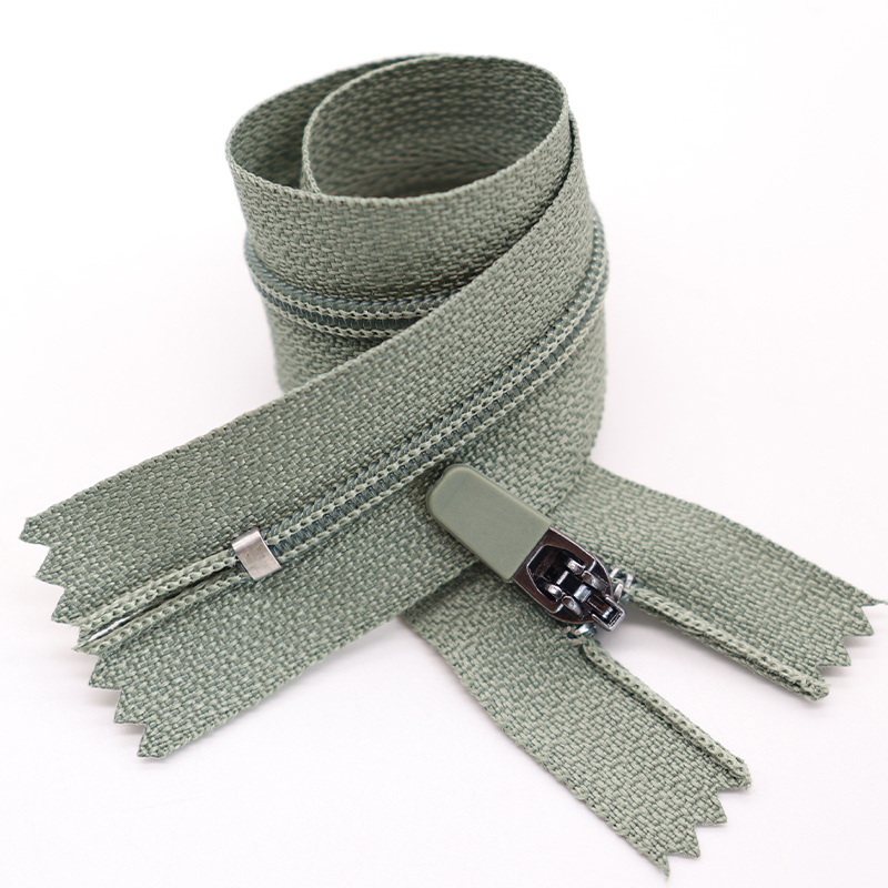 Colorful Custom Pocket Zipper With Rubber Puller Head Close End Sewing Nylon Zipper for Cycling Sport Zipper #3